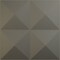 Ekena Millwork 11 7/8in. W x 11 7/8in. H Tirana EnduraWall Decorative 3D Wall Panel Covers 0.98 Sq. Ft. WP12X12TIISG - alternate 1